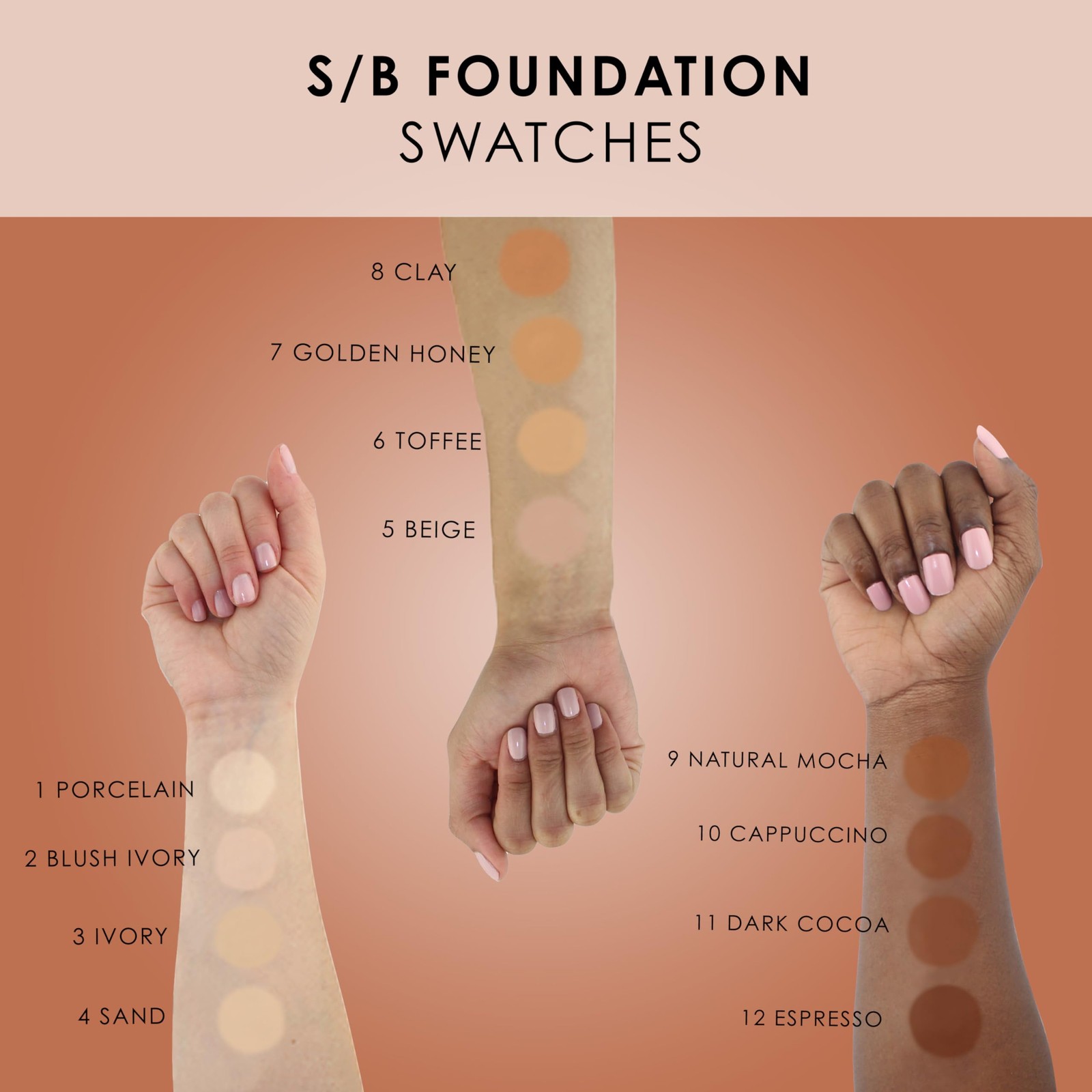 Temptu S/B Silicone-Based Airbrush Foundation Professional Long-Wear Liquid