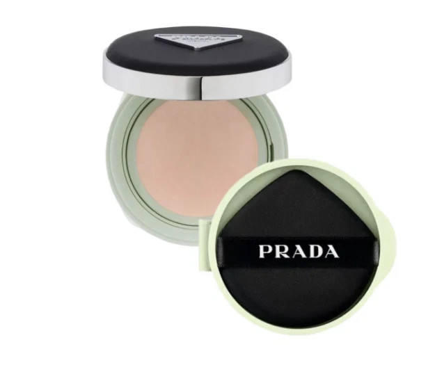 Prada New Reveal Mesh Cushion Foundation SPF50 Limited Edition 4 Colors Compact