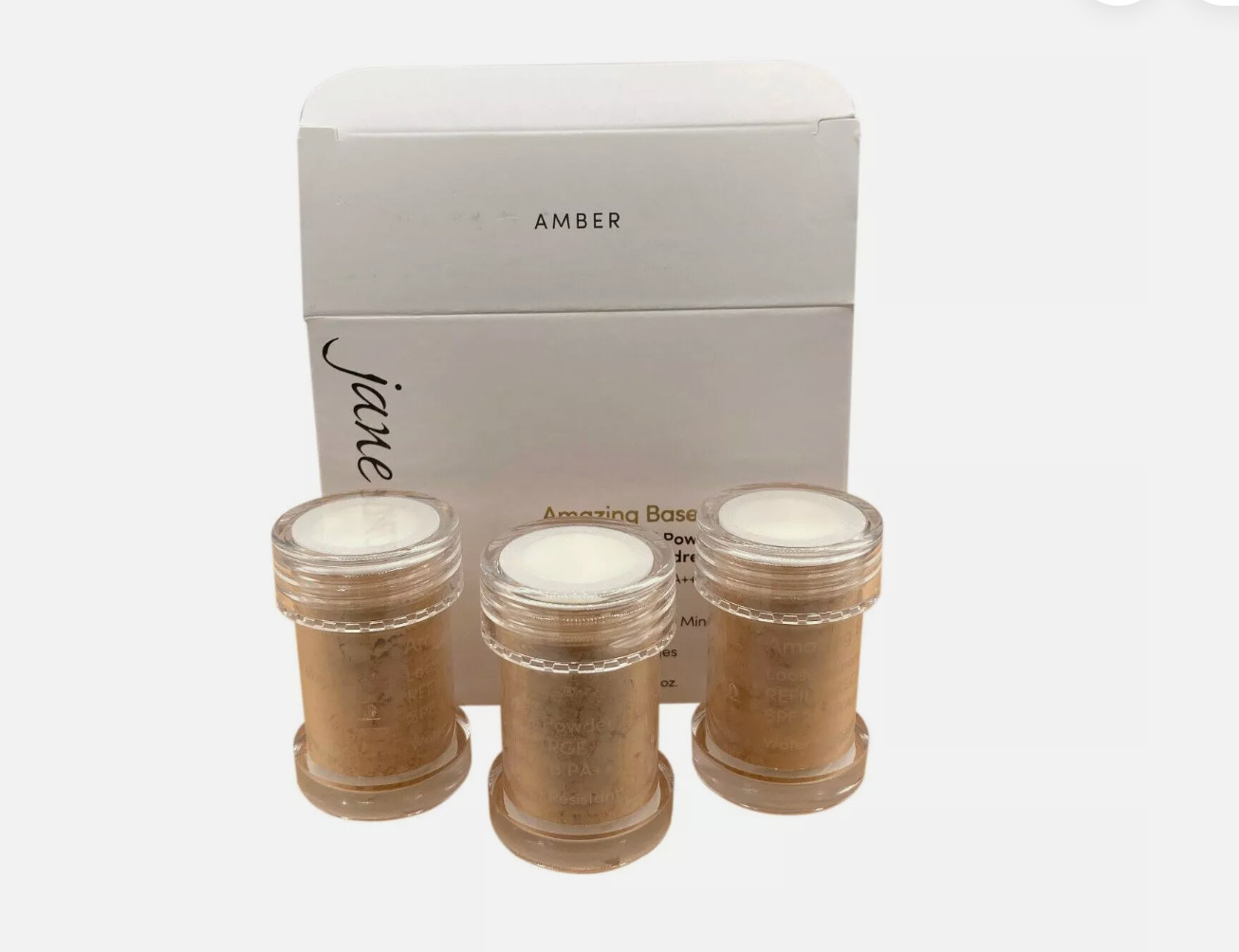 Jane Iredale Amazing Base Refill 3-Pack SPF 20 – Amber