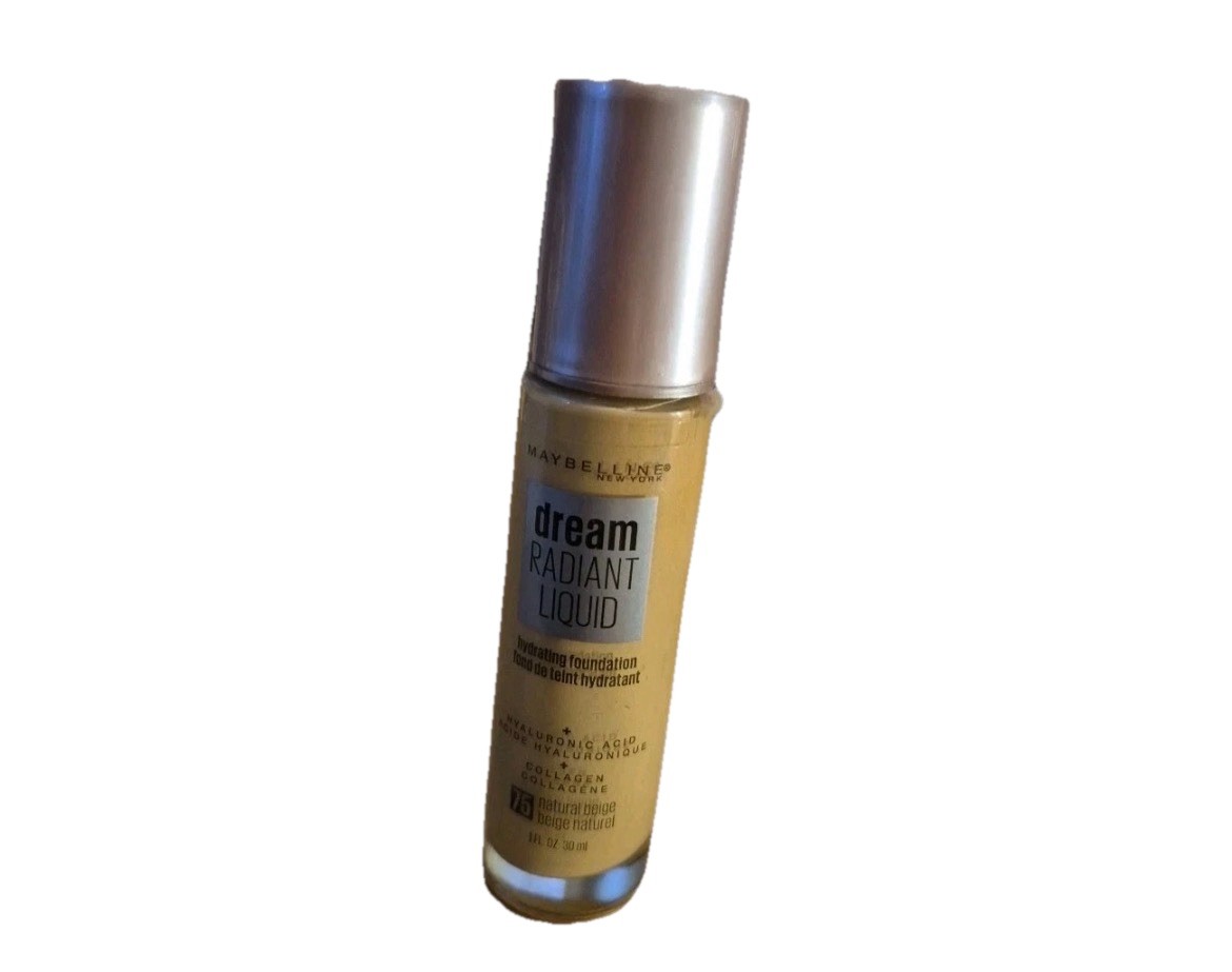 MAYBELLINE Dream Radiant Liquid Hydrating Foundation 75 Natural Beige Not Seale