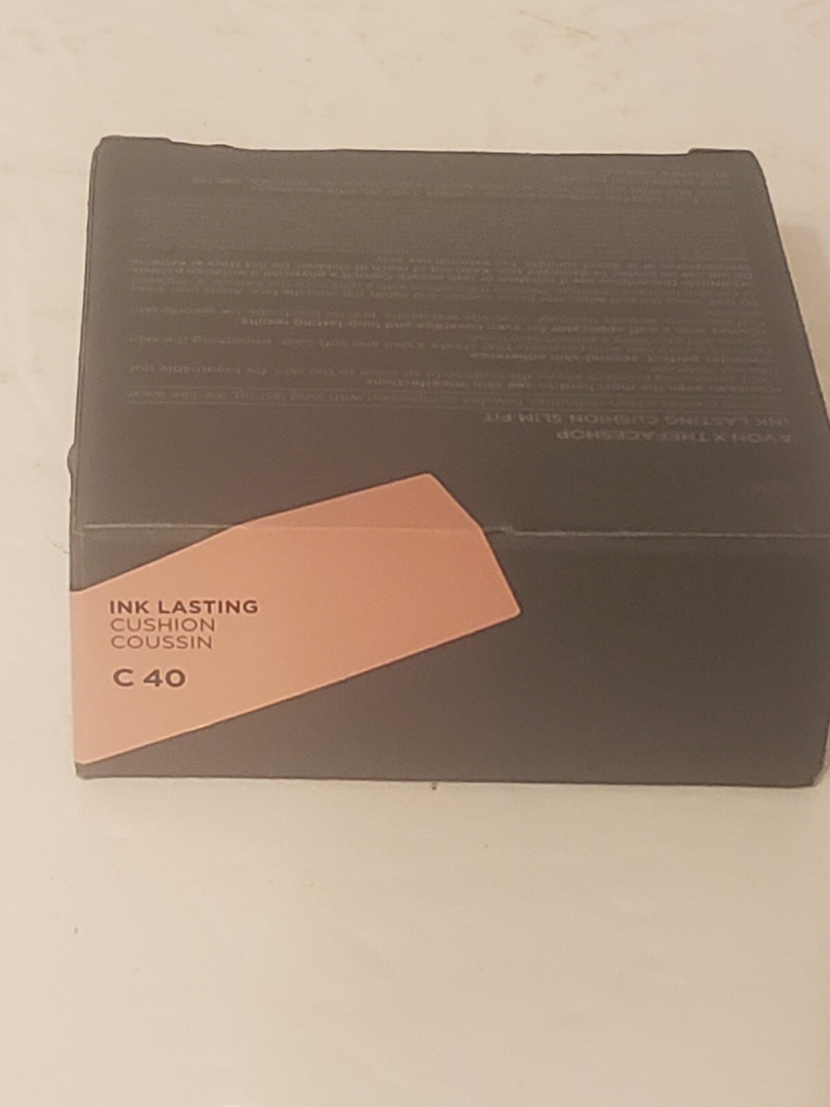 AVON The Face Shop Ink Lasting Cushion Foundation C40 NEUTRAL TAN Slim Fit (NEW)