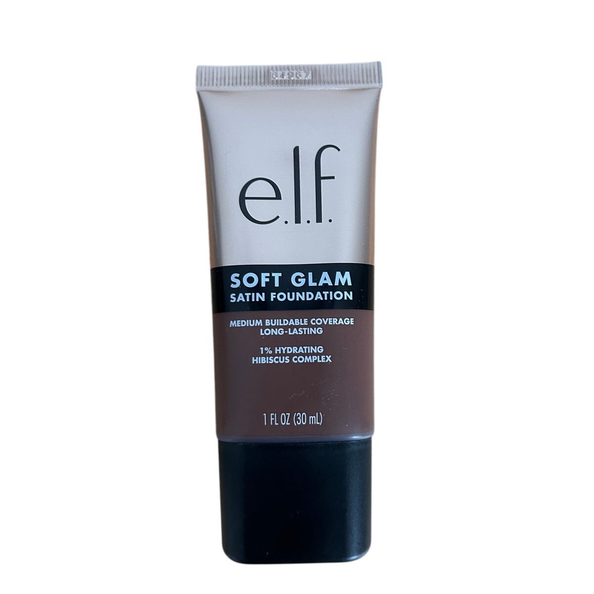 e.l.f. Soft Glam Satin Foundation, Medium Coverage #62, Rich Warm NEW