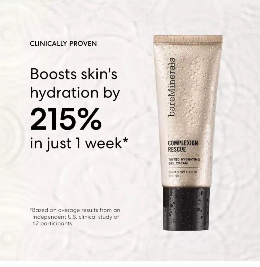 bareMinerals COMPLEXION RESCUE Tinted Moisturizer BUTTERCREAM 03 SPF30 1.18oz