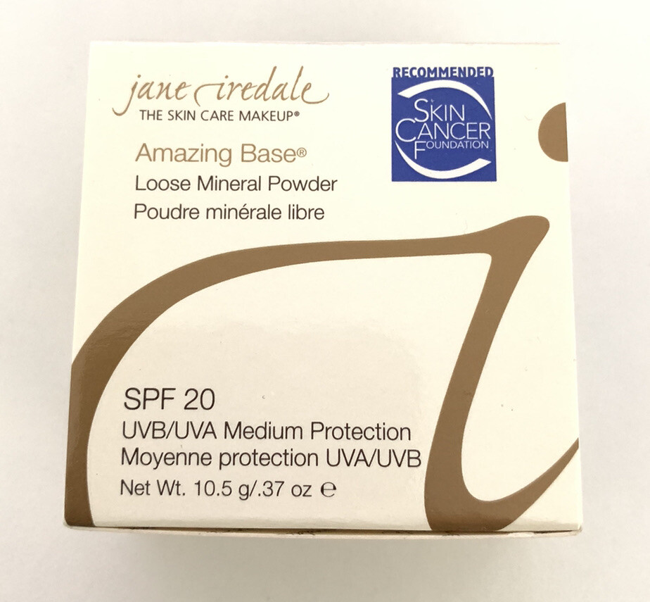 NEW Jane Iredale Amazing Base SPF 20 Loose Mineral Powder 0.37 oz – Mink