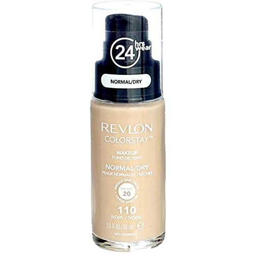 Revlon ColorStay Makeup with SoftFlex, Normal/Dry Skin, Ivory 110, 1 Ounce