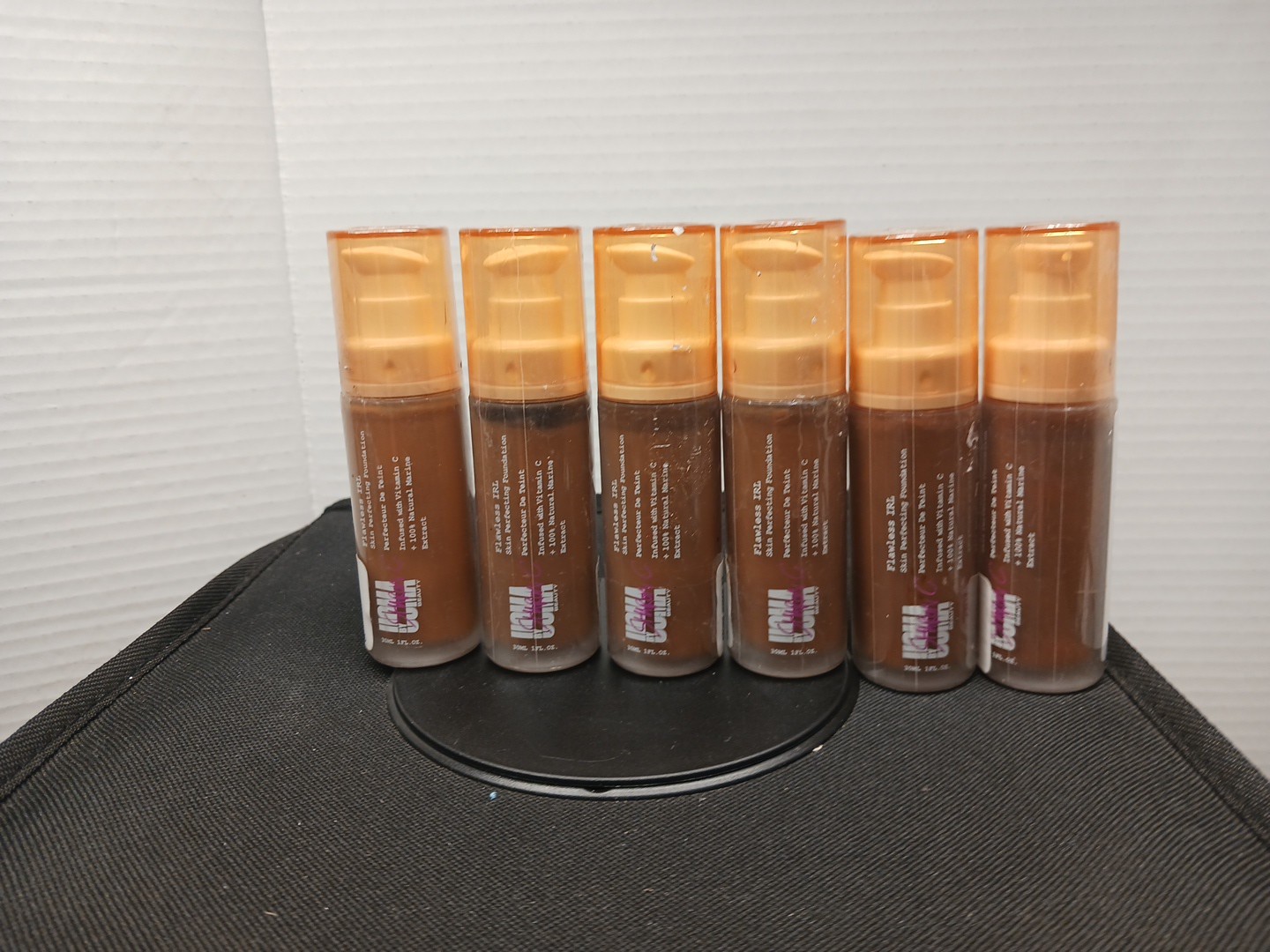 Lot Of 6 Uoma Flawless IRL Perfecting Foundtn Skin Brown Sugar T1,T2,T3,T4,T5,T6