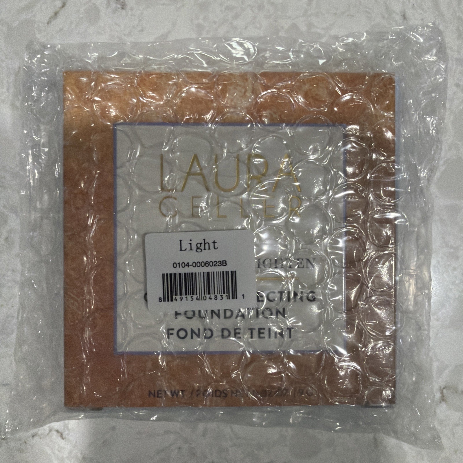 Laura Gellar Baked Balance N Brighten Color Correcting Foundation LIGHT – NIB
