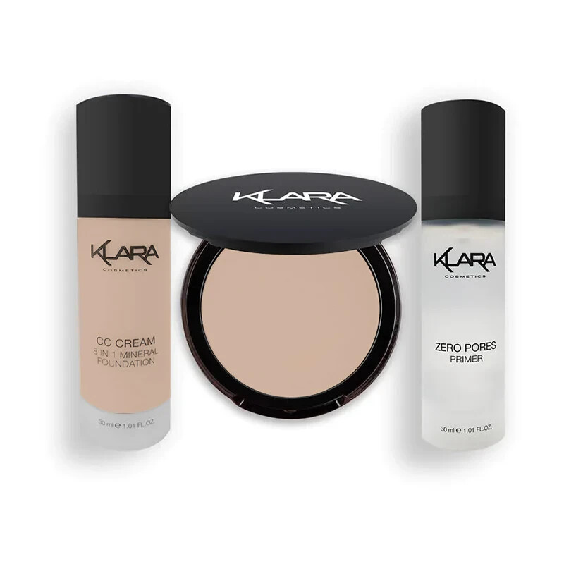 Klara Cosmetics Skin Fundamentals pack especially oily and acne-prone skin