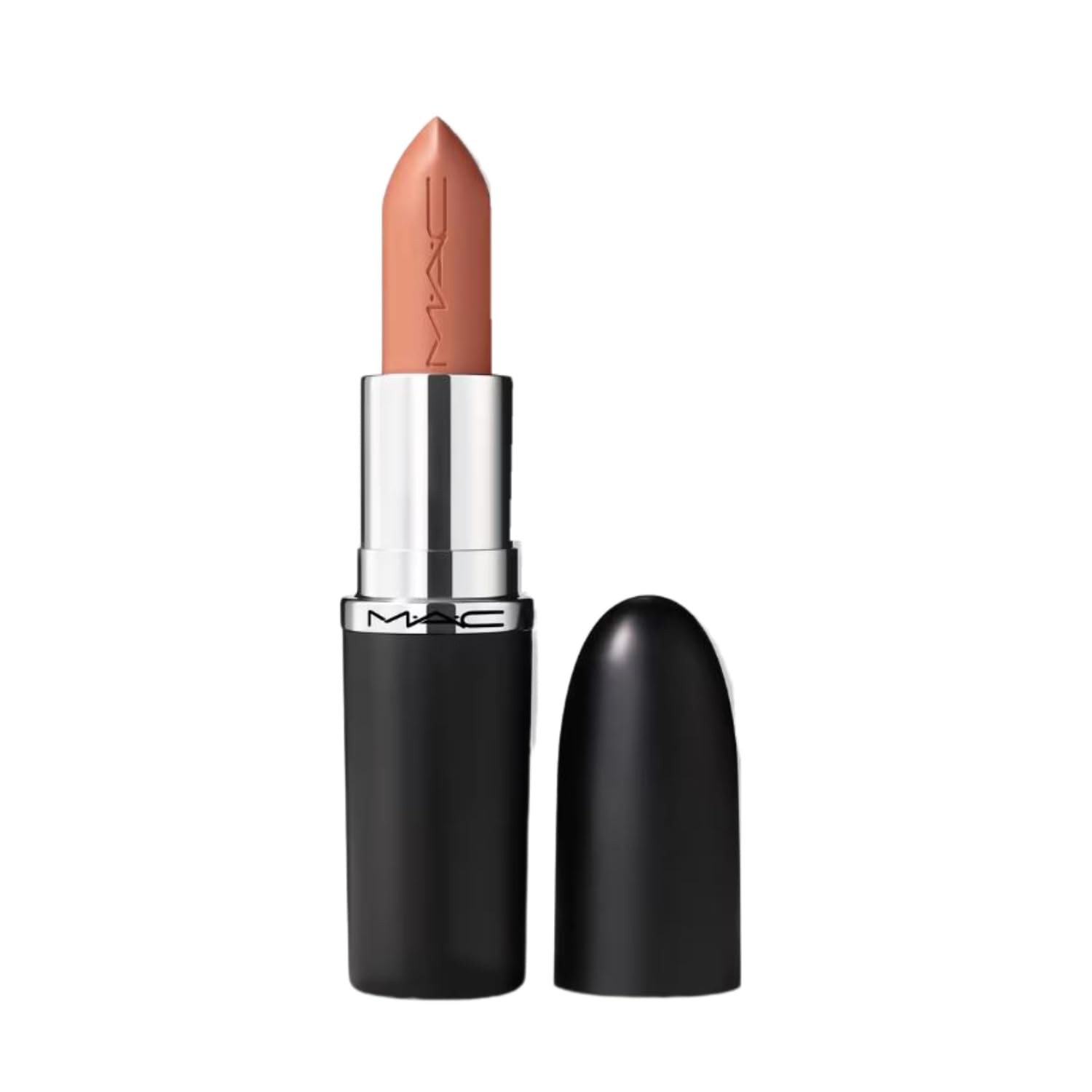MAC 833 Creme D Nude Satin Lipstick 0.12 Oz Silky Matte Full Coverage
