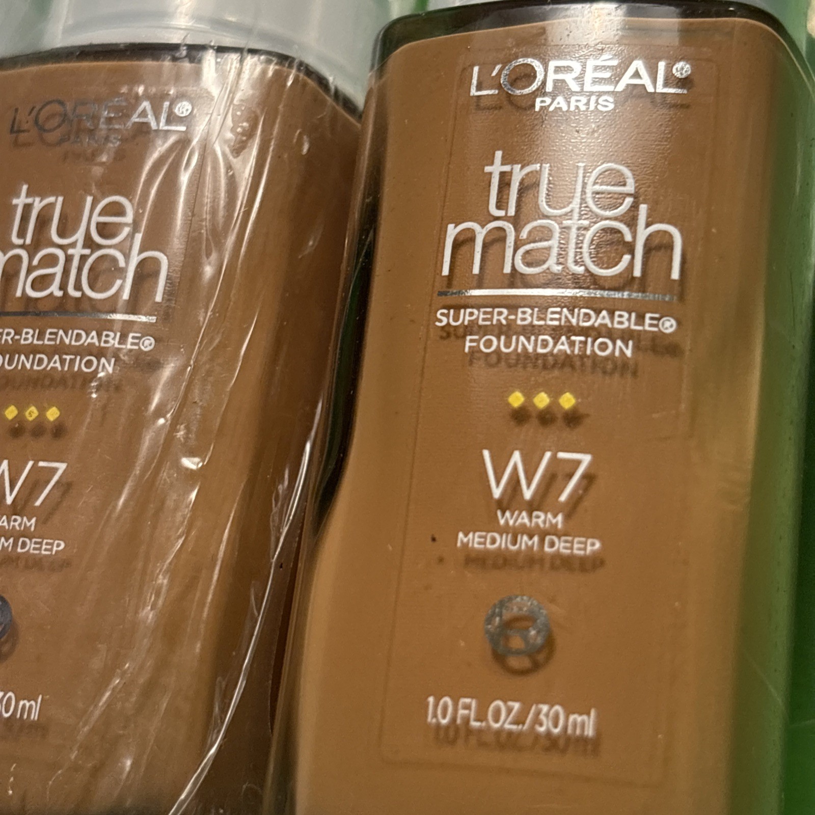 L’Oreal True Match Super Blendable Foundation W7 Warm Medium Deep Lot Of 5