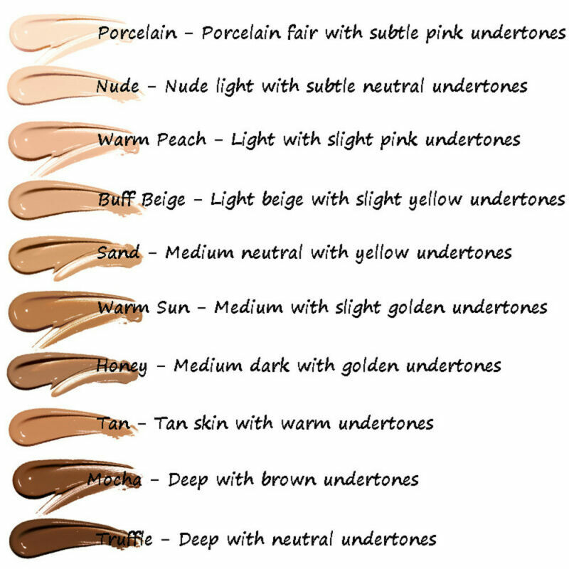 PHOERA Foundation Makeup Full Coverage Fast Base Brighten long-lasting Shade US