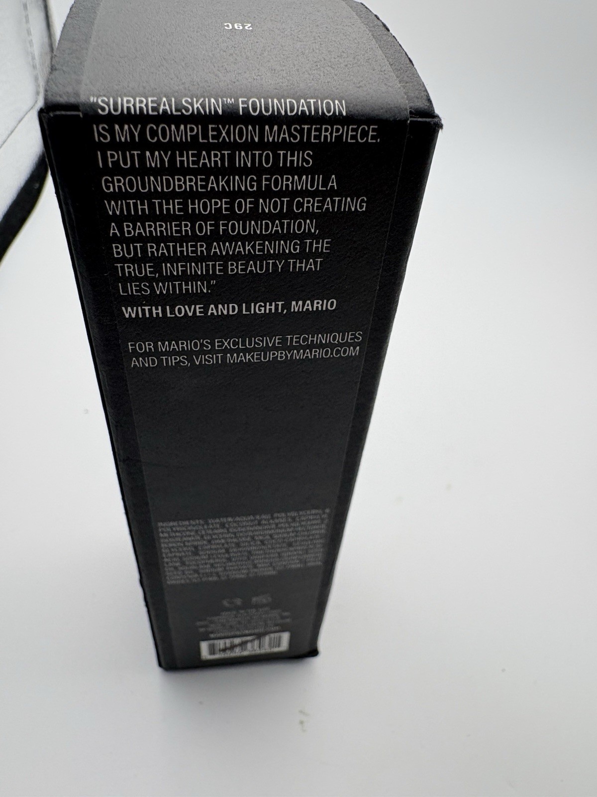 Makeup By Mario SurrealSkin Foundation 29C 1 oz 30ml New In Box