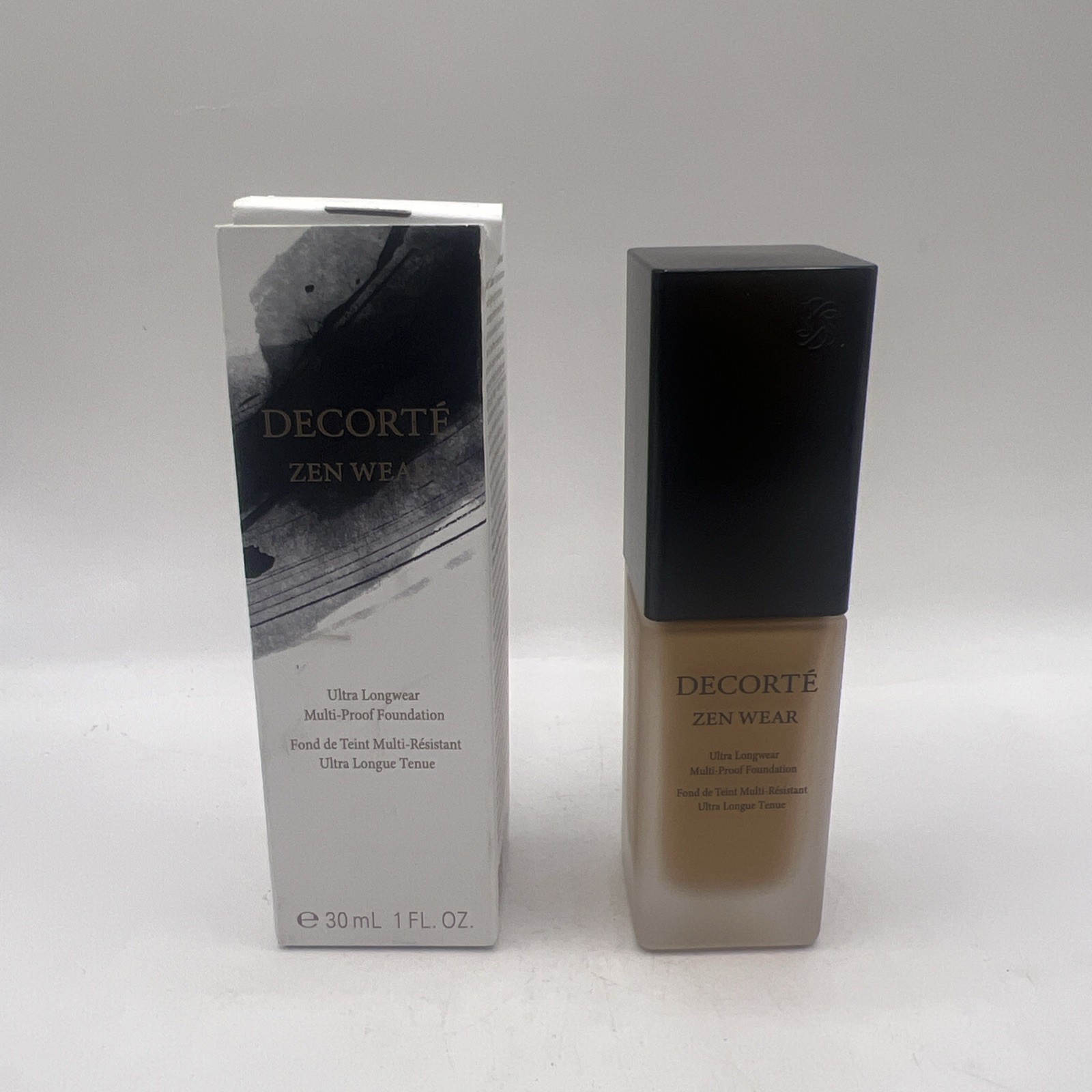 Decorte ~ Zen Wear Ultra-Longwear Multi Proof Foundation~ N63 ~ 1 oz ~NIB