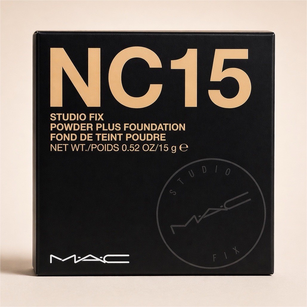 M·A·C Studio Fix Powder Plus Foundation NC15 Pressed Powder 0.52 oz / 15 g