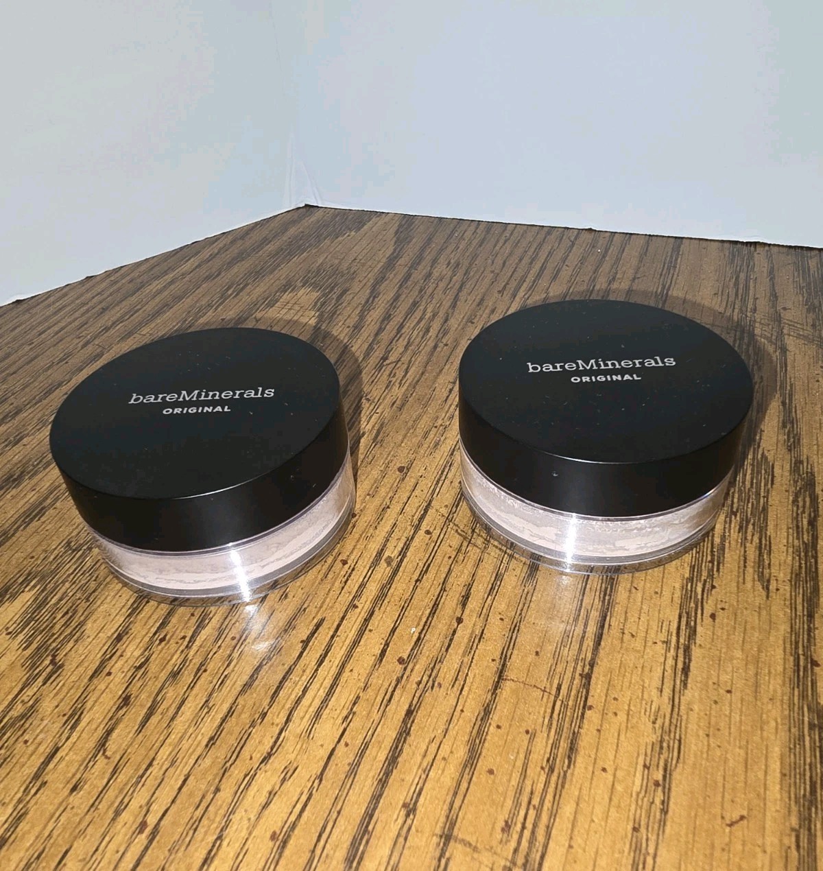 (2) bareMinerals Original Loose Powder Foundation Makeup SPF 15 Fairly Medium