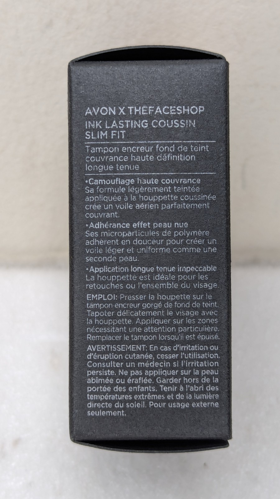 Avon The Face Shop Ink Lasting Cushion Foundation Slim Fit W40 NEW