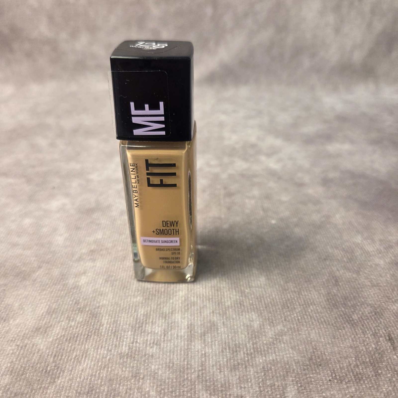 Maybelline Fit Me Dewy + Smooth Foundation 128 Warm Nude SPF 18 1 fl oz