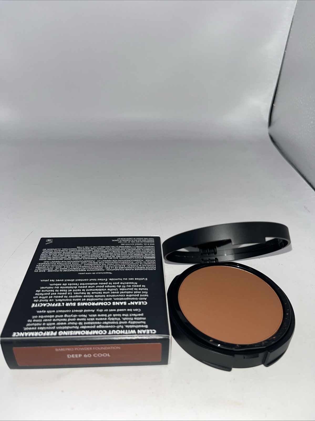 bareMinerals DEEP 60 COOL Barepro 16hr wear Perfecting powder Foundation 8g