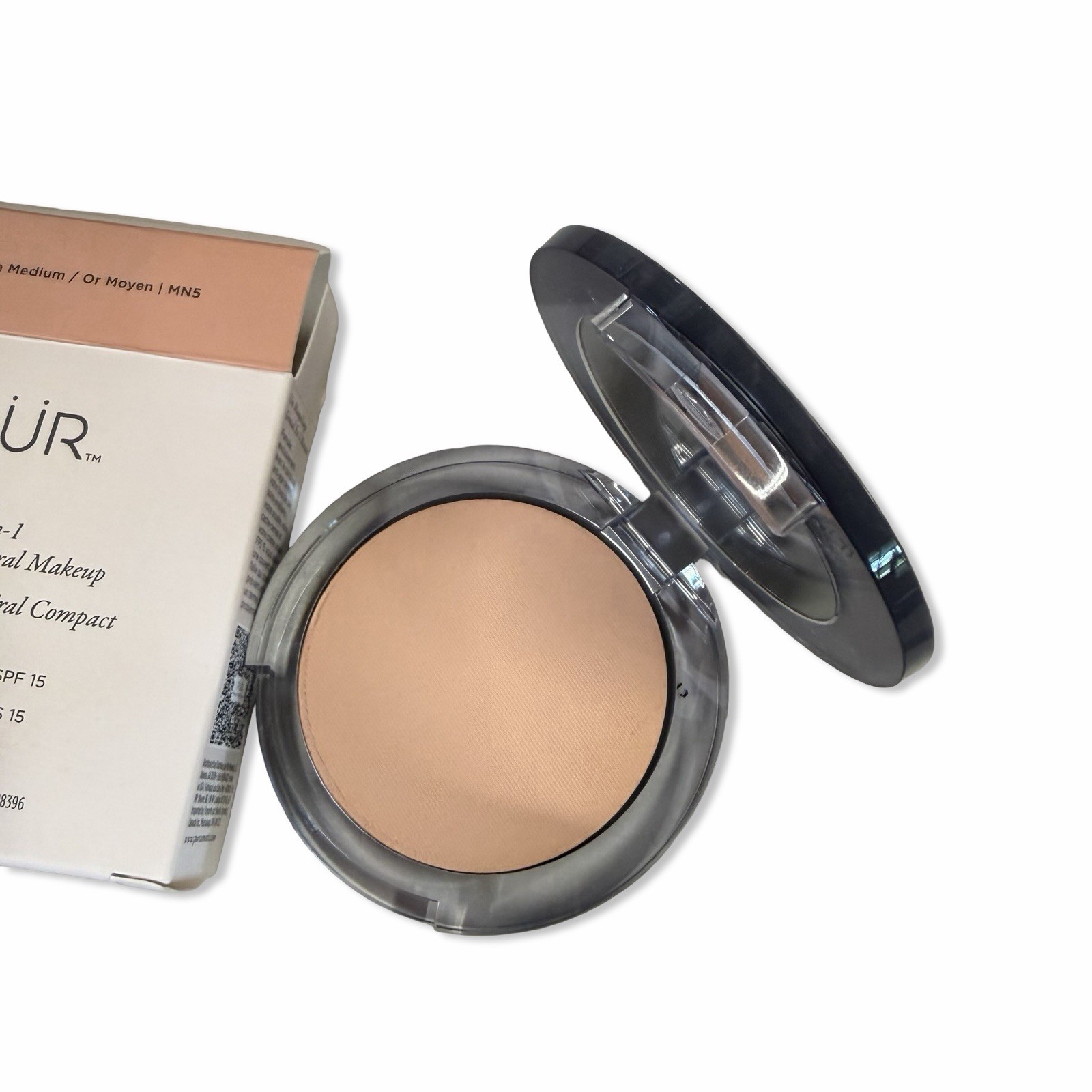 PUR Minerals 4-in-1 Pressed Mineral Makeup Powder Foundation Golden Medium MN 5