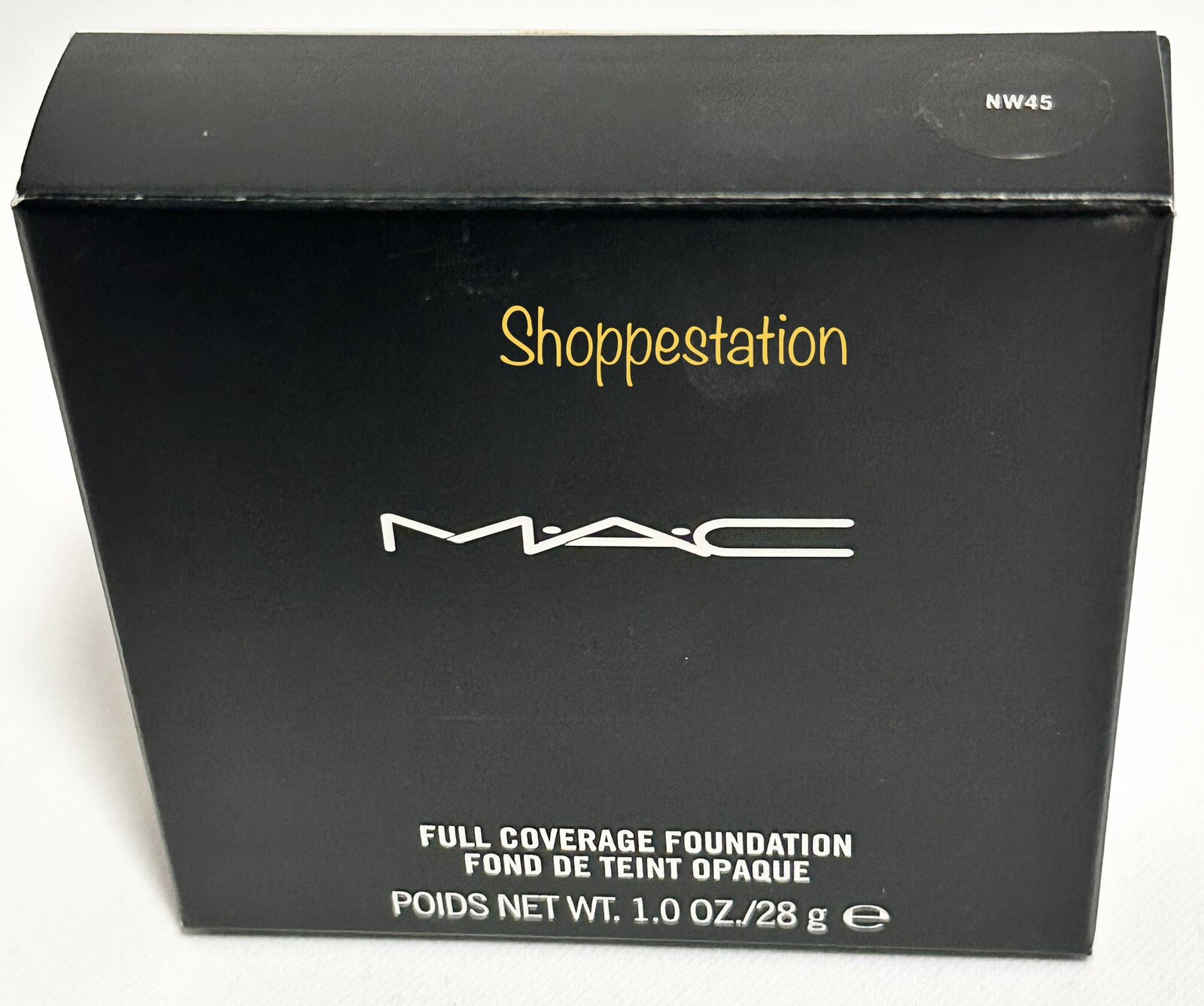 MAC Full Coverage Foundation Shade NW45 Full Size 1oz / 28g New In Box