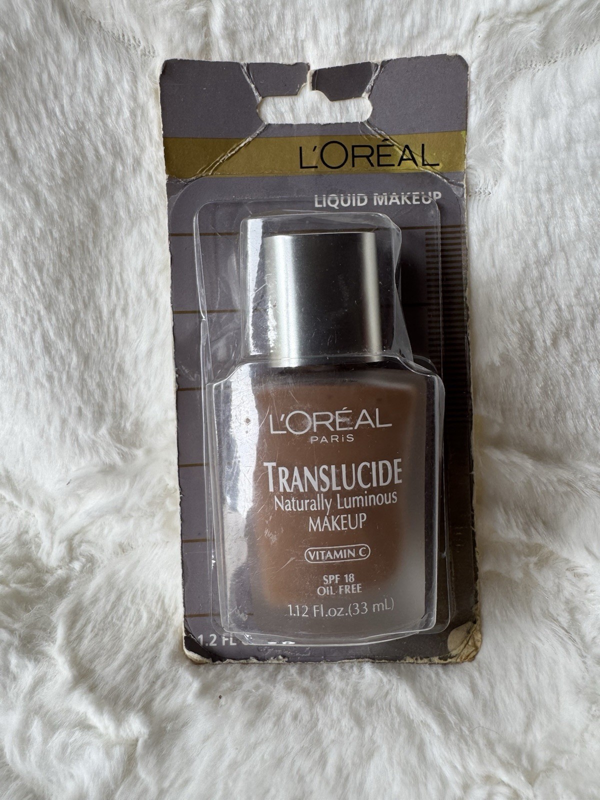 L’Oreal Paris Translucide Naturally Luminous makeup 1.12 Fl oz CAPPUCCINO NOS