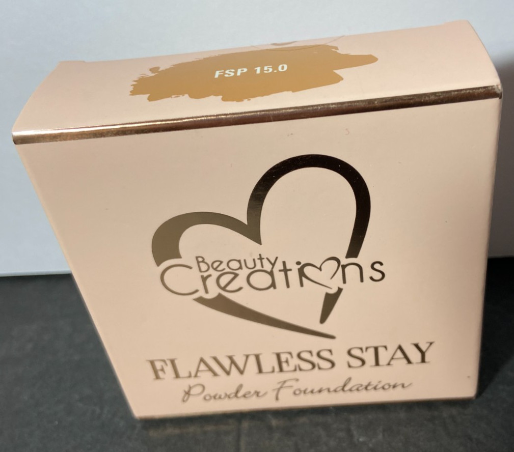 New Beauty Creations Flawless Stay Powder Foundation – FSP 15.0 / 0.25 oz
