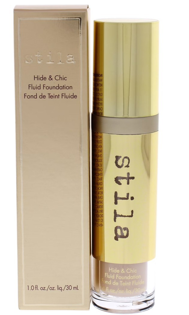 Stila Hide & Chic Fluid Foundation 1.0 fl oz 30ml TAN 2 NEW Fast Free Shipping