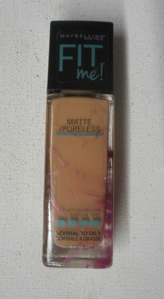 MAYBELLINE FIT ME FOUNDATION MATTE+PORELESS normal-oily 222 TRUE BEIGE UNS NWOB
