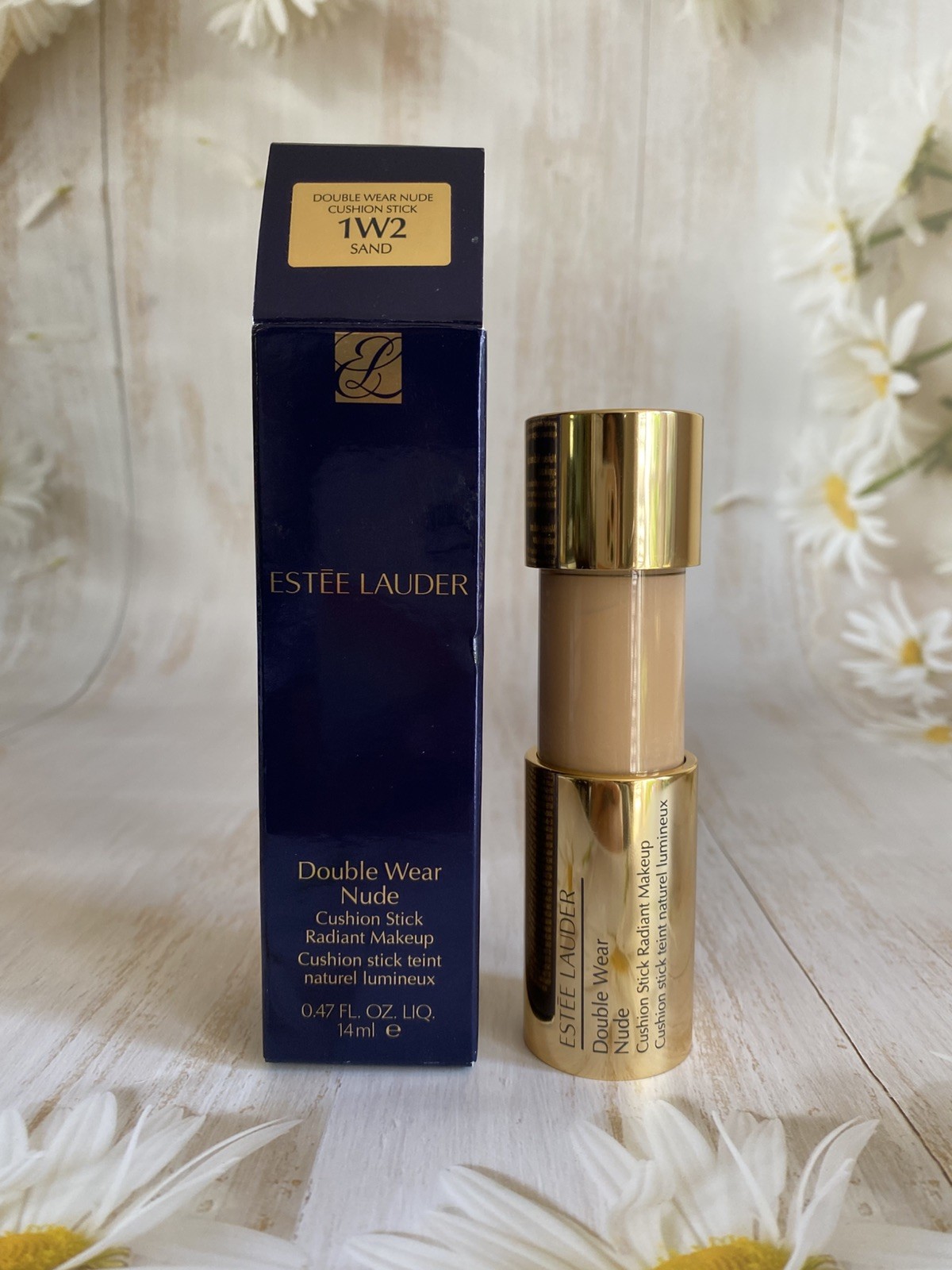 1W2 Sand ~ Estee Lauder Double Wear Nude Cushion Stick, 0.47 oz/ 14ml, NIB