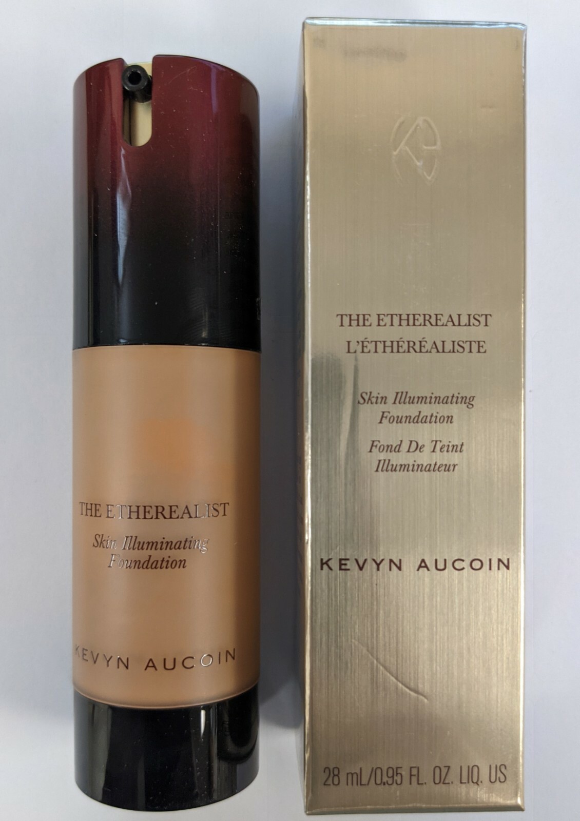 1PACK KEVYN AUCOIN THE ETHEREALIST SKIN ILLUMINATING FOUNDATION MEDIUM EF 10 NIB