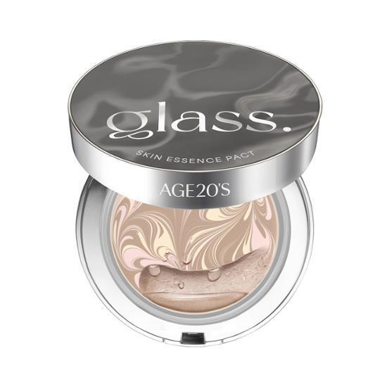 2Pack AGE20’s Glass Skin Essence Pact Perfect 12.5g+12.5 Refill K-Beauty