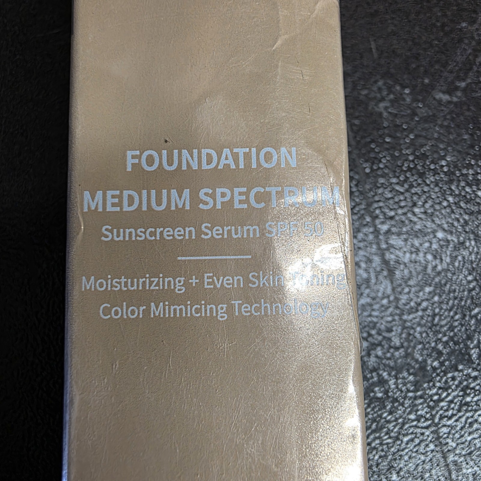 3 x Barubt Foundation Medium Spectrum Sunscreen Serum SPF 50 1.4oz NEW