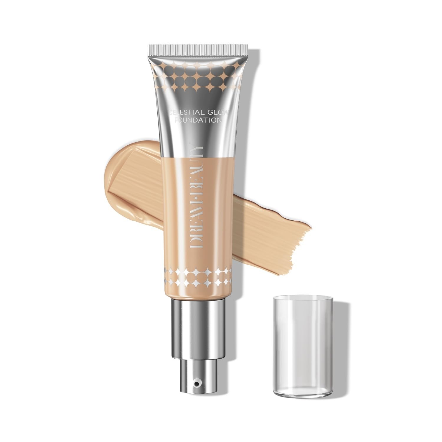 Dream Beauty Celestial Glow Foundation with Universal Shade Adaptability12H Wear