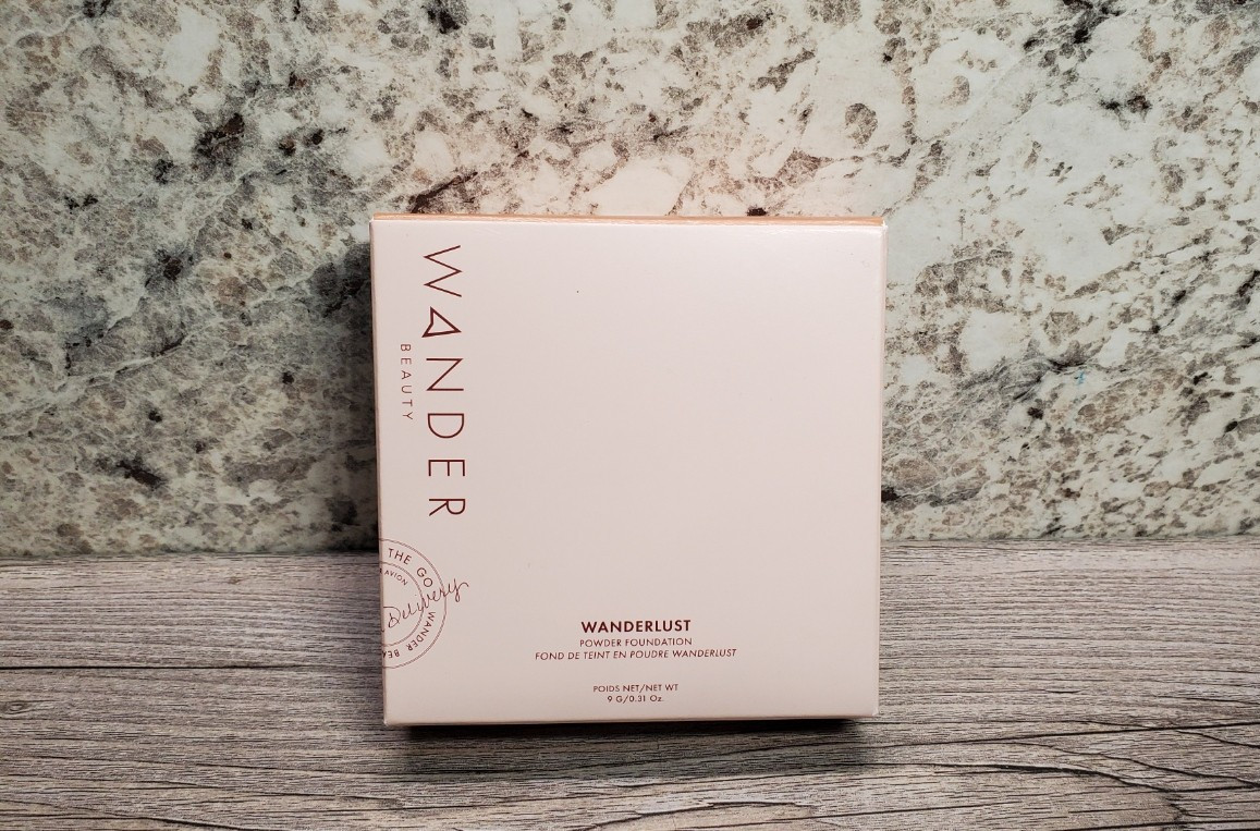 WANDER Wanderlust Powder Foundation GOLDEN RICH .31oz/9g FULL SZ SEAL BOX $42