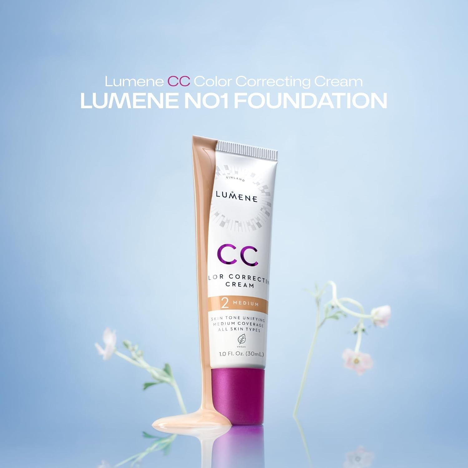 CC Color Correcting Cream Foundation 1 fl oz – 6 Bronze