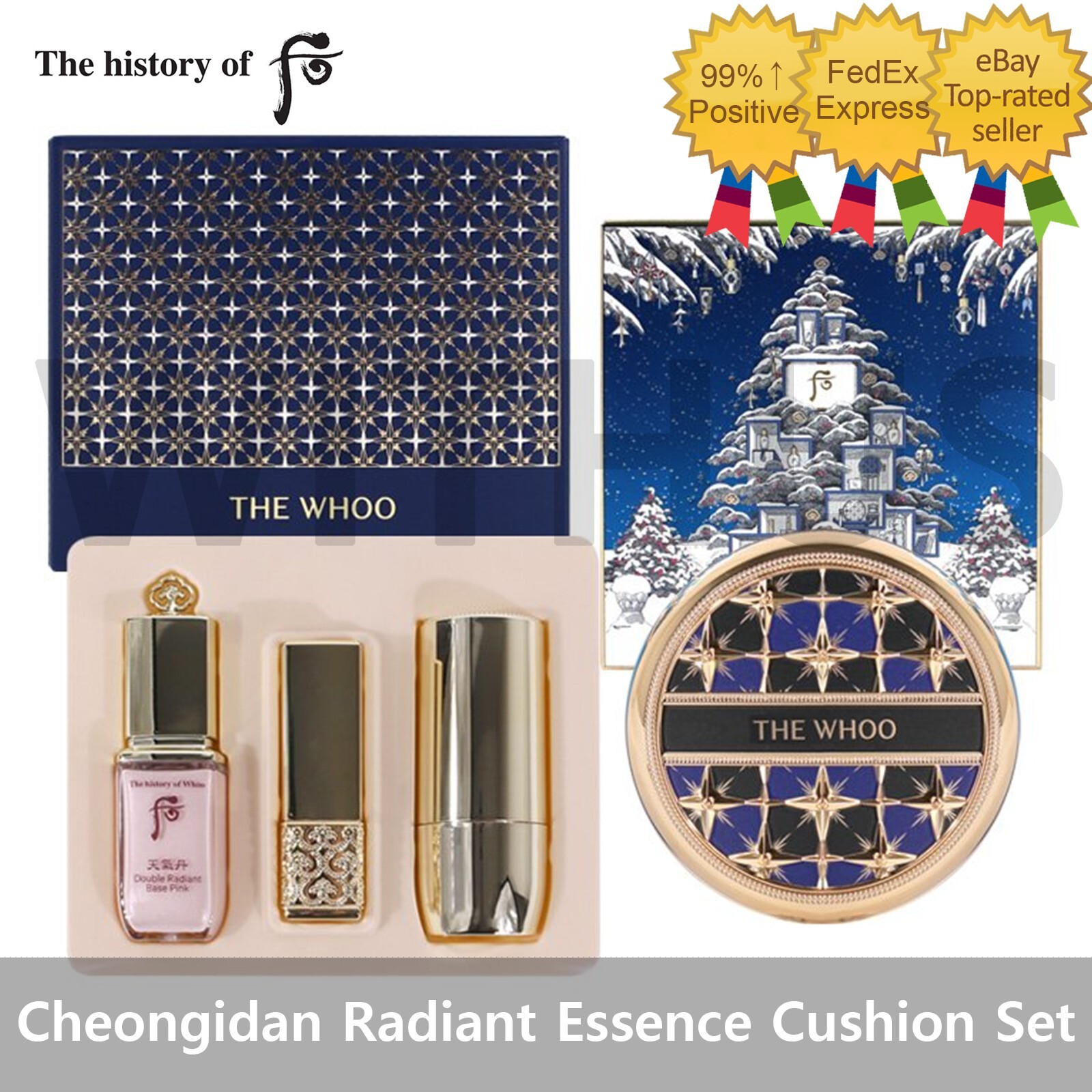The History of Whoo Cheongidan Radiant Essence Cushion #21 Special Set