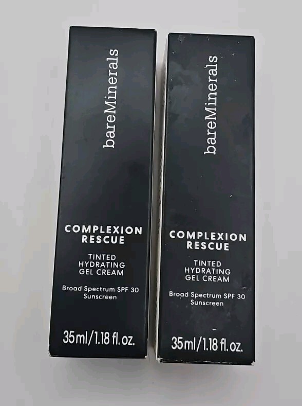 bareMinerals Lot 2 COMPLEXION RESCUE SPF30 Tinted Moisturizer BUTTERCREAM #126