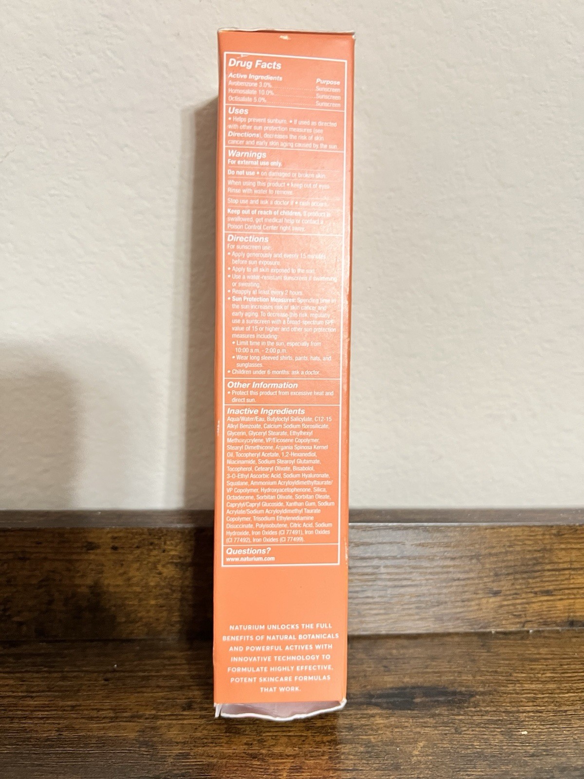 Naturium Dew Glow Tinted Moisturizer Spf 50, Shade Deep Broad Spectrum Sunscreen