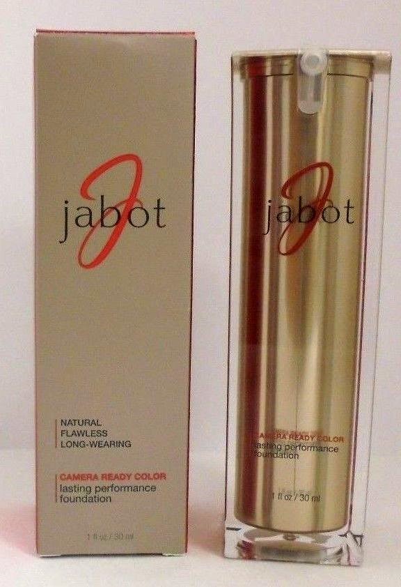2 pk Jabot Camera Ready Color Lasting Performance Foundation 1oz PICK YOUR SHADE