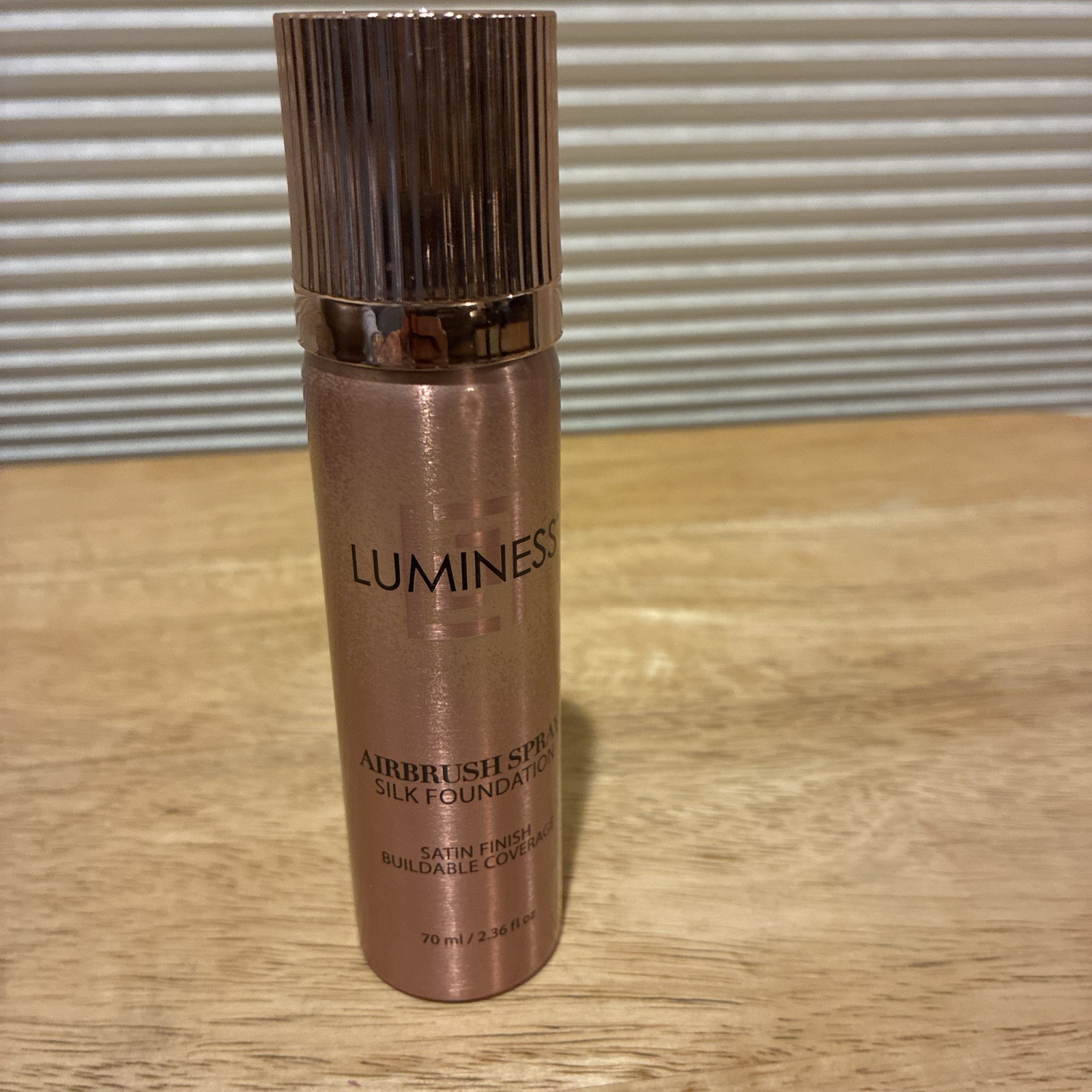Luminess Airbrush Spray Silk Foundation MEDIUM WARM 050 2.36 oz Not Sealed