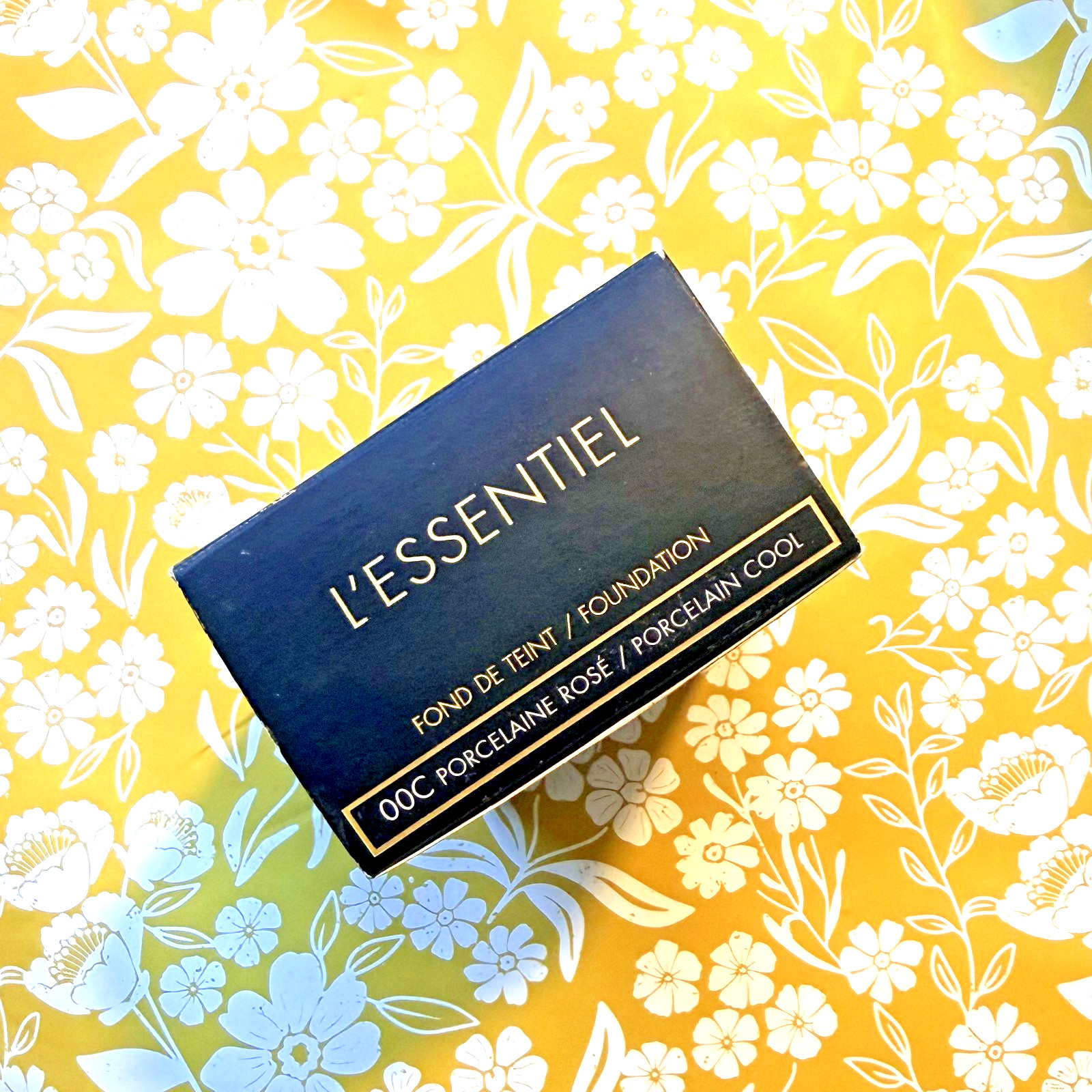 Guerlin L’essentiel Natural Glow Foundation 16H Wear 00C/Porcelain Cool NIB
