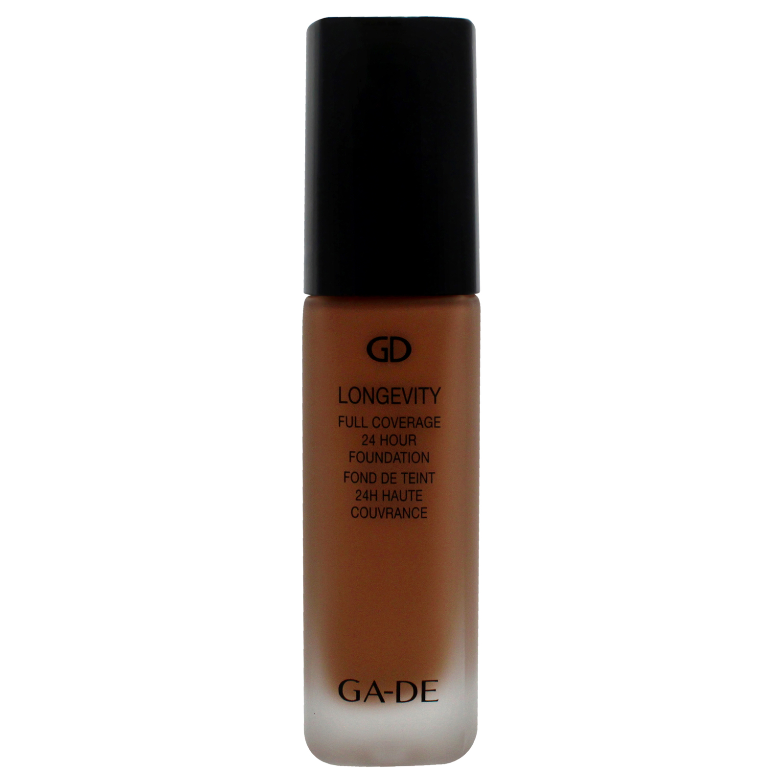 Longevity Full Coverage 24Hr Foundation – 555 Chestnut by GA-DE for Women – 1 oz