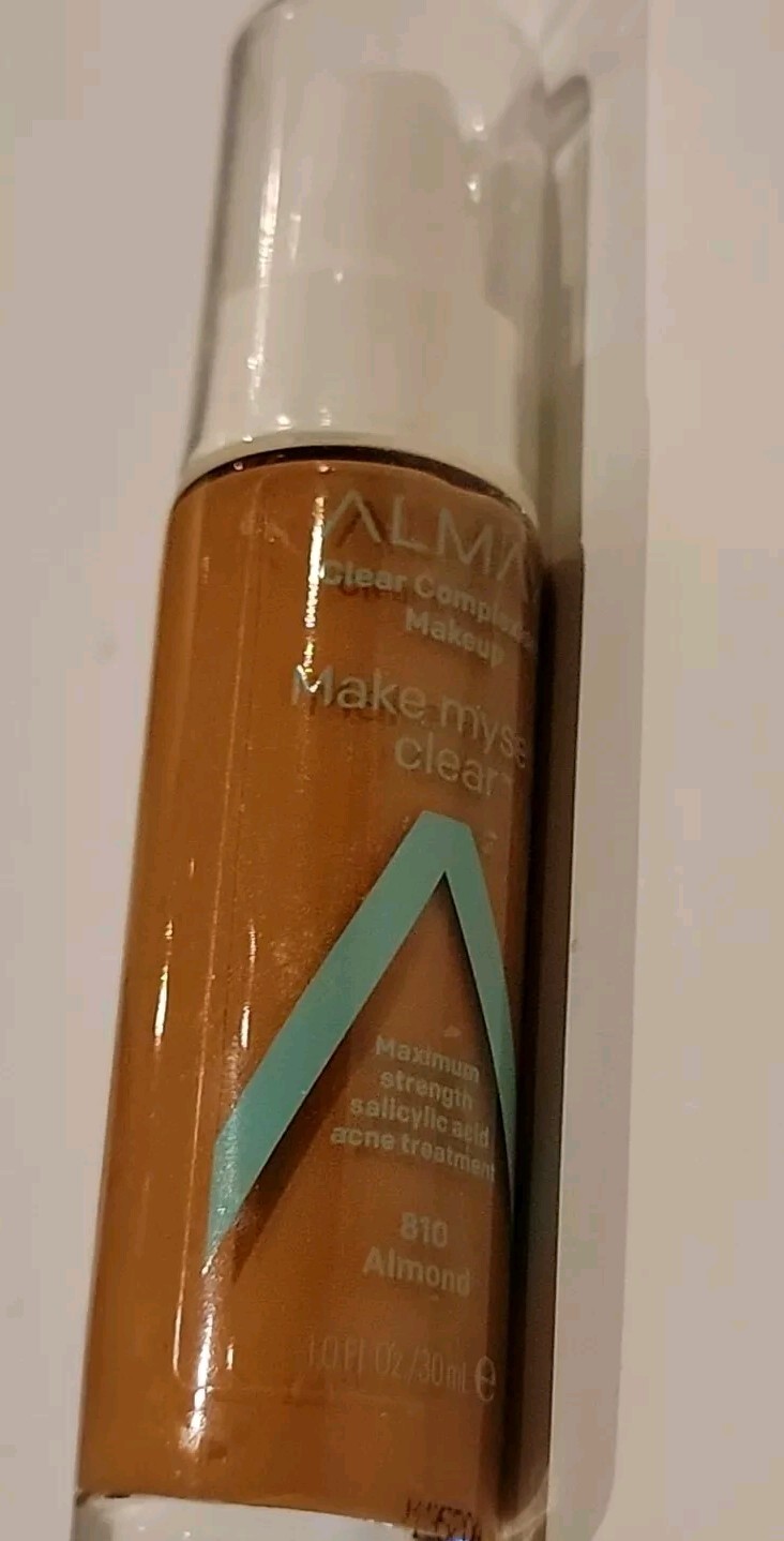 Almay MAKE MYSELF CLEAR Complexion Liquid Makeup, 810 Almond