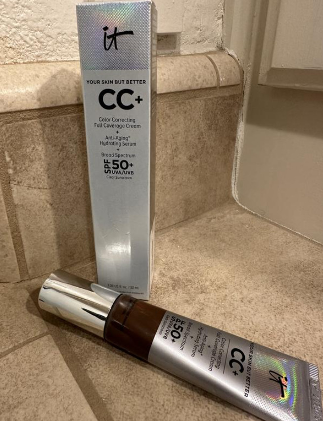 IT Cosmetics CC+ Cream Color Correcting Foundation with SPF 50+,30 colors,1.08oz