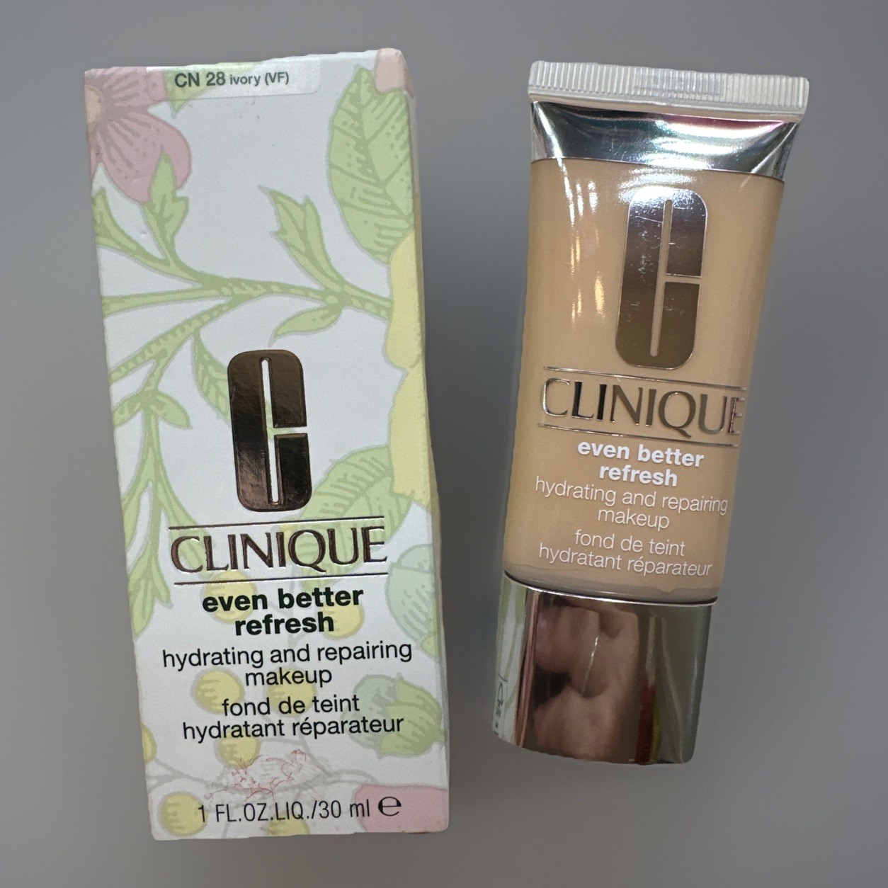 New Clinique Even Better Refresh Foundation – CN 28 IVORY 1oz – NEW