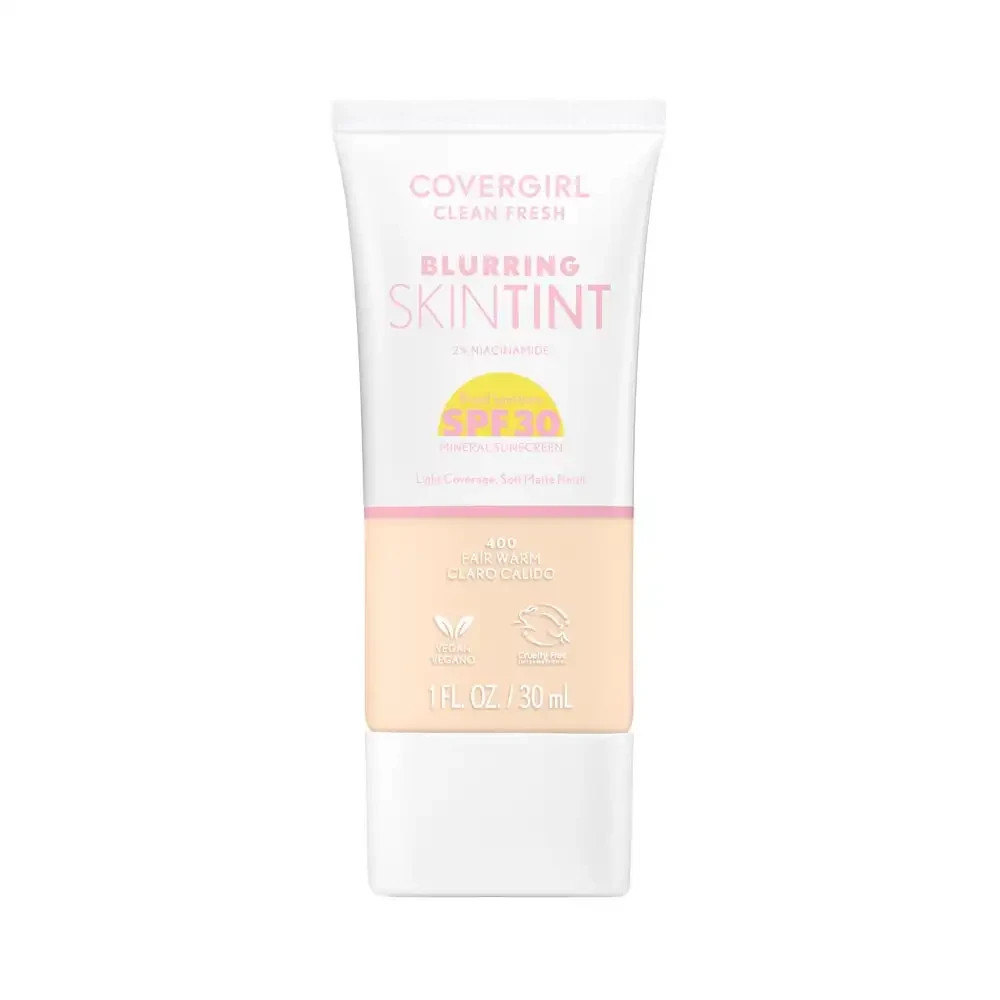 COVERGIRL Clean Fresh Blurring Skin Tint SPF 30 – 400 FAIR WARM