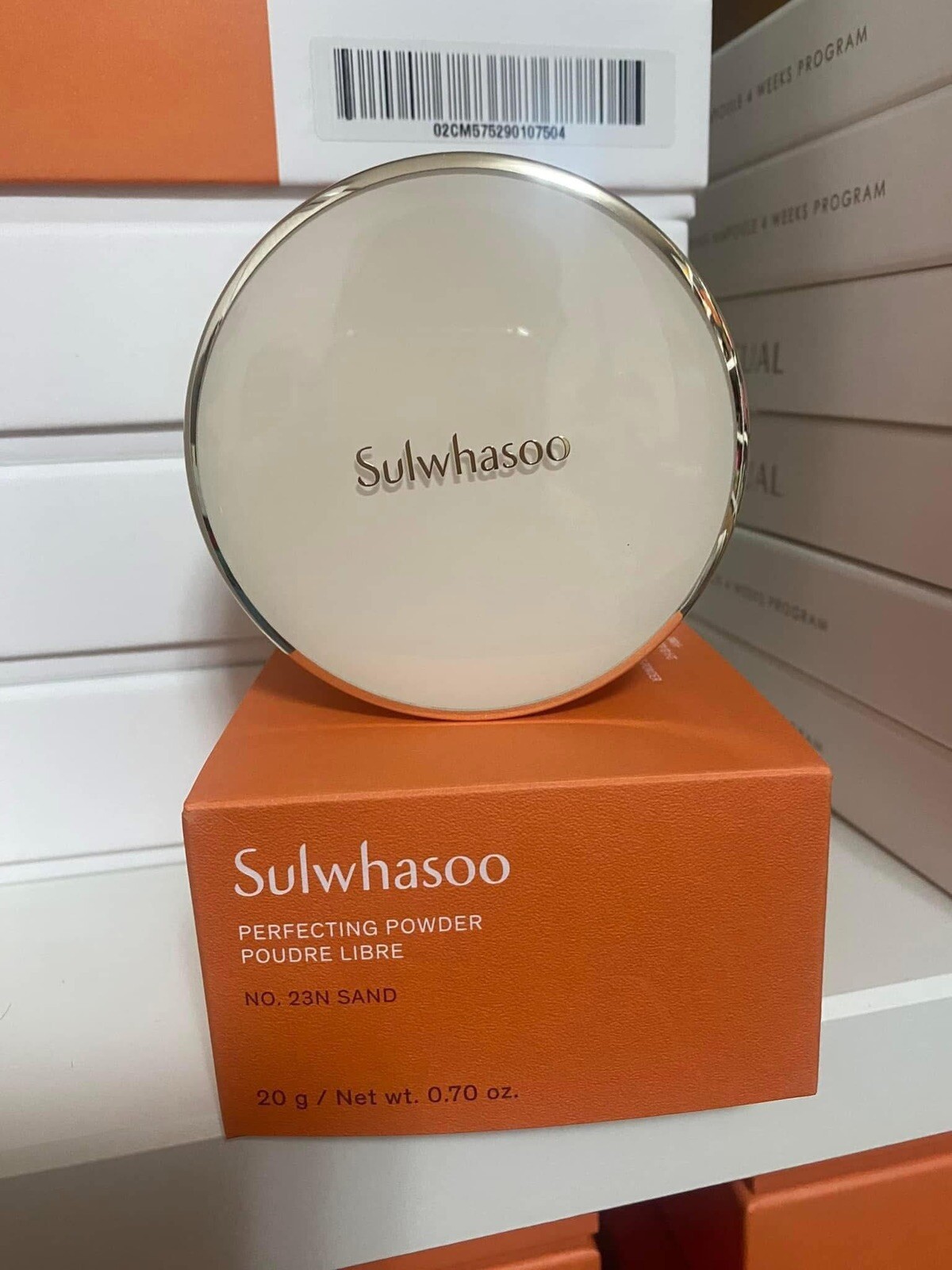 Sulwhasoo Perfecting Powder 20g Finish Makeup Color Shade No.23N SAND