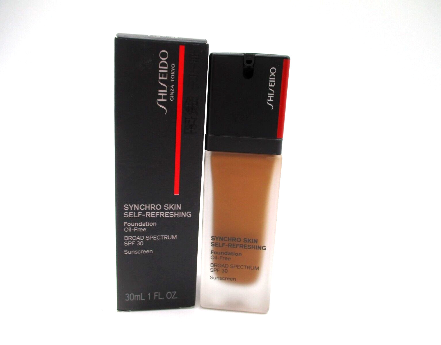 Shiseido Synchro Skin Self Refreshing Foundation Oil Free Spf 30 510 Suede 1oz