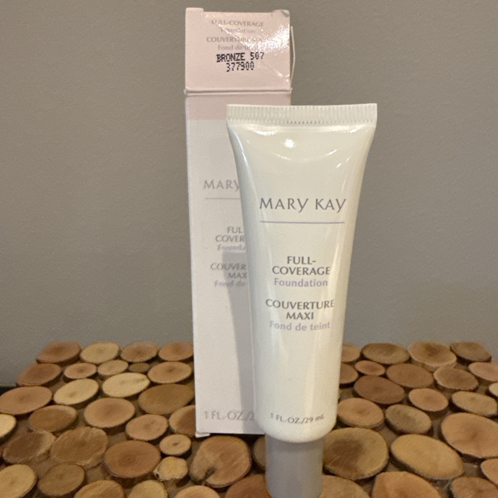 Mary Kay New Grey Cap Full Coverage Foundation Bronze 507 377900 Discontinued