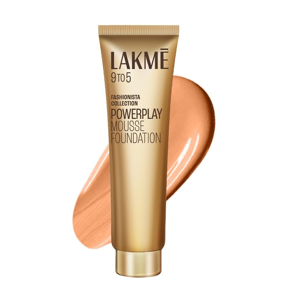 Lakmé 9 to 5 Weightless Mousse Foundation Mini | Rose Ivory | Natural Matte 6 g